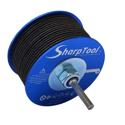 sharptools - sharptool 1.0 - multitool sharpener tool, grinding disk tool for dull  saw blades, grinding saw wheel for sharpening